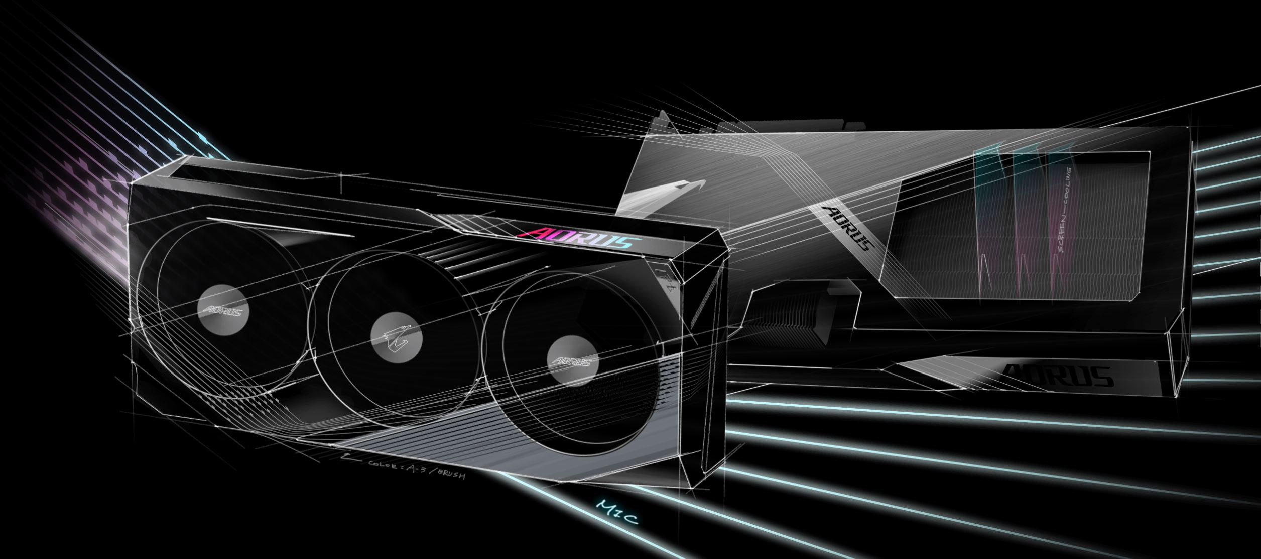 AORUS GeForce RTX® 4070 MASTER Video Card